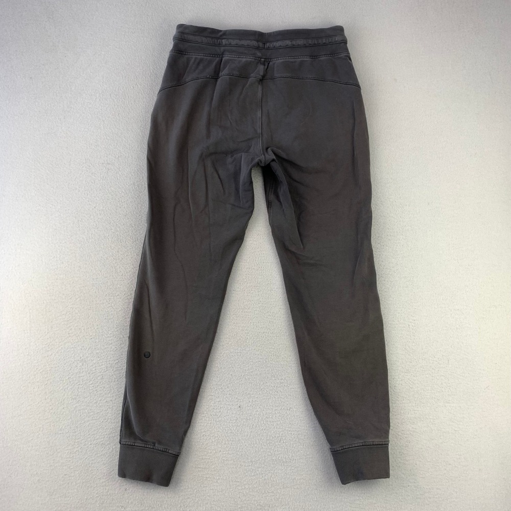 Lululemon On The Fly Jogger Women 8 Gray Luxtreme 7/8 Length Sweatpants Cozy - Picture 3 of 11
